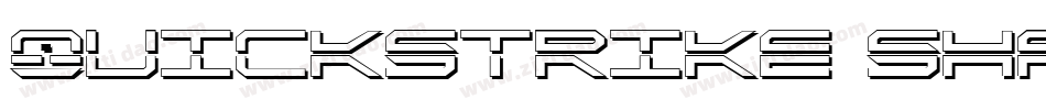 QuickStrike Shadow字体转换